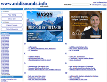 Tablet Screenshot of midisounds.info